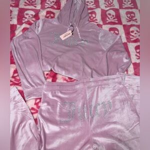 XL Juicy Couture Velvet Tracksuit NWT!!